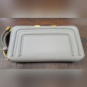 Chloe Gray Leather Wallet (Authentic)